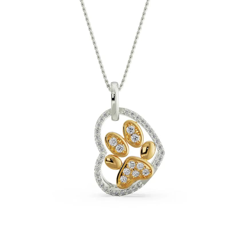 Diamond Dog Paw Pendent_in_stock