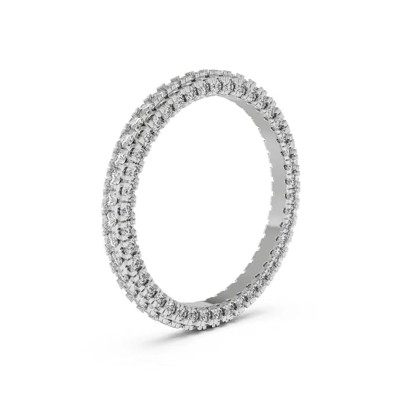 Diamond Wedding Band 9KT