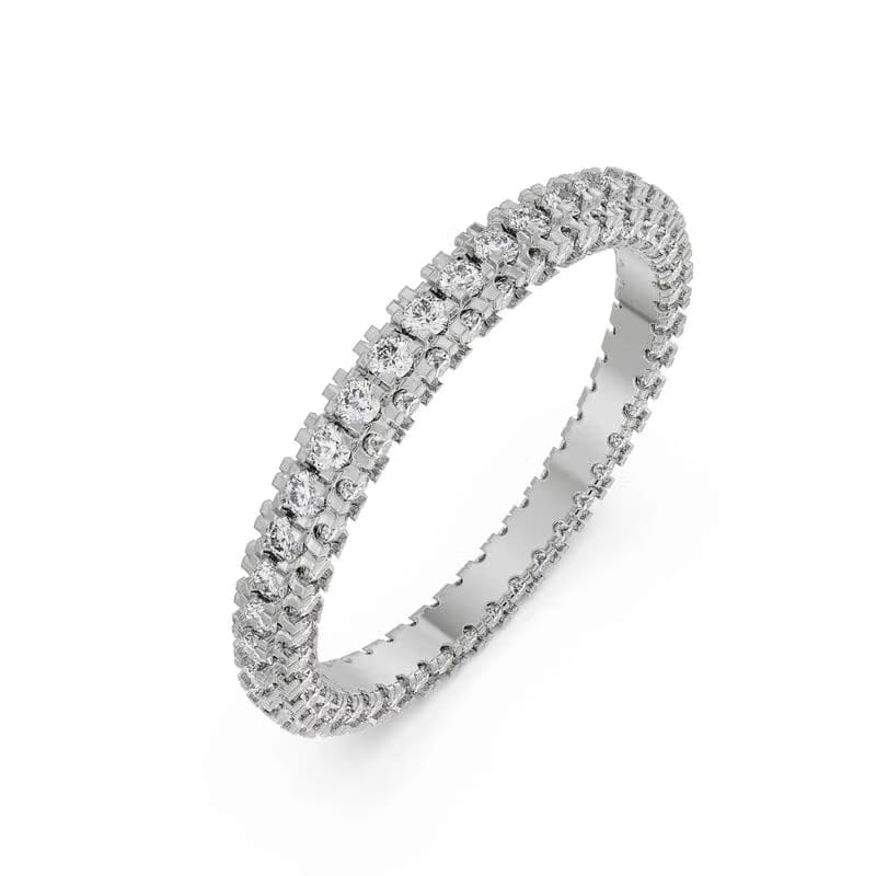 Diamond Wedding Band 9KT