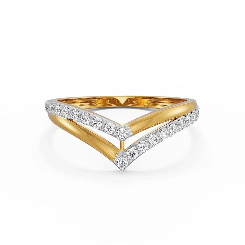 Divine V Lab Grown Diamond Ring_in-stock