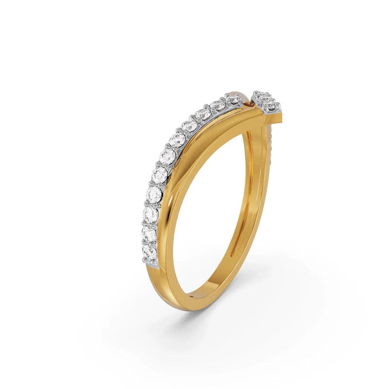 Divine V Lab Grown Diamond Ring_in-stock