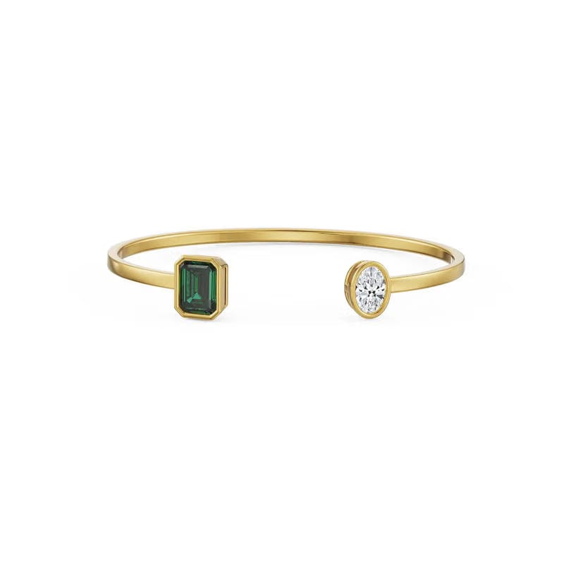 Duo Edge Lab Grown Diamond Bracelet