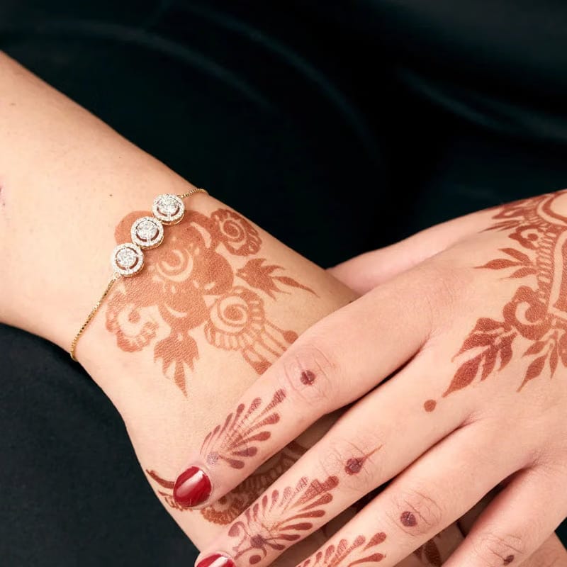 Elegant Trio Lab Grown Diamond Bracelet_in-stock