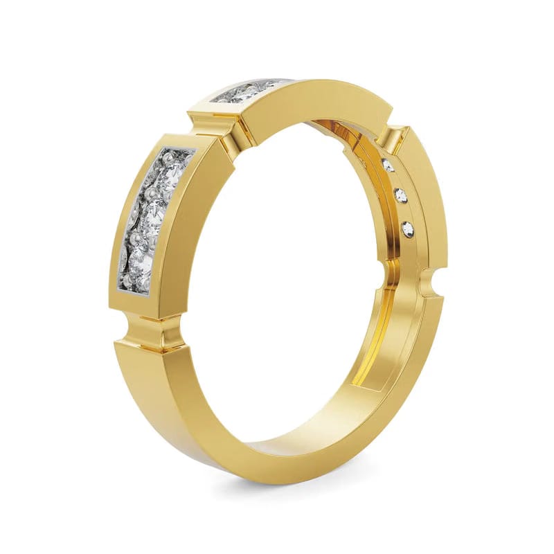 Elior Lab Grown Diamond Wedding Band