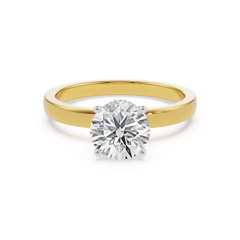 Elle Lab Grown Diamond Solitaire Ring