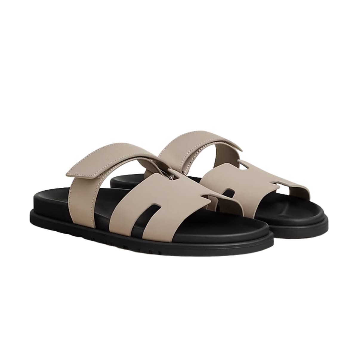 Hermes Chypre sandal (beige galet)