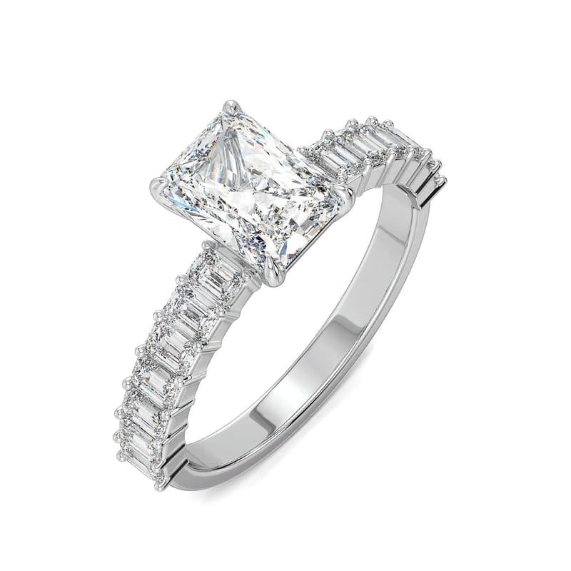 Emerald Edge Lab Grown Diamond Ring