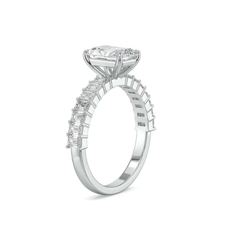 Emerald Edge Lab Grown Diamond Ring