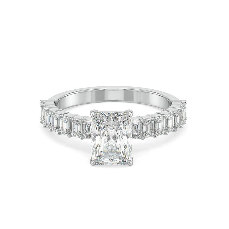 Emerald Edge Lab Grown Diamond Ring 9KT