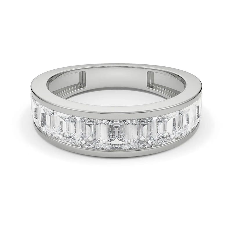 Emerald Eternity Lab Grown Diamond Band 9KT