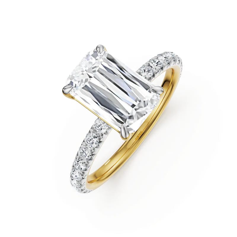 Emerald Excellence Lab Grown Diamond Ring