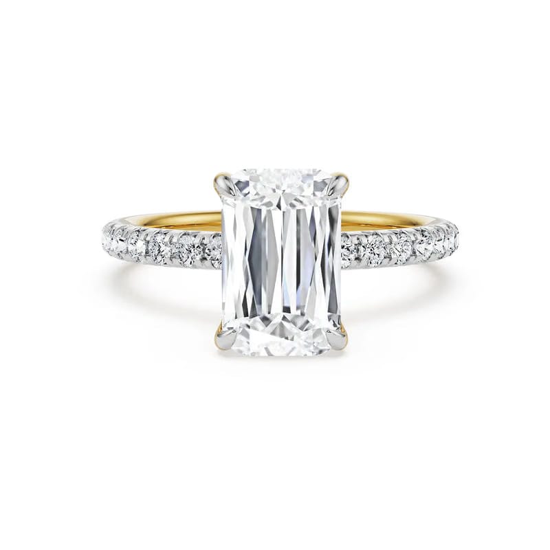 Emerald Excellence Lab Grown Diamond Ring 9KT