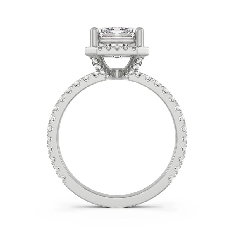 Emerald Symphony Lab Grown Diamond Ring
