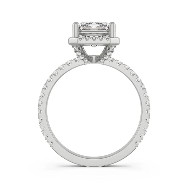 Emerald Symphony Lab Grown Diamond Ring_in-stock