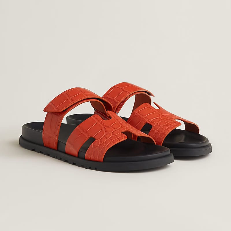 Hermes Chypre sandal (orange nacarat)