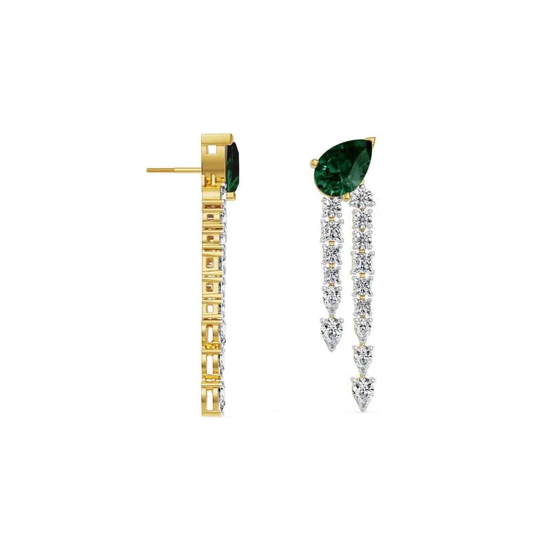 Empress Dewdrop Lab Grown Diamond Earrings 9KT