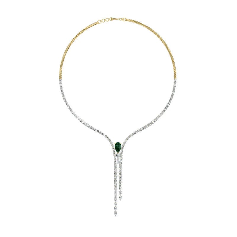Empress Dewdrop Lab Grown Diamond Necklace Set
