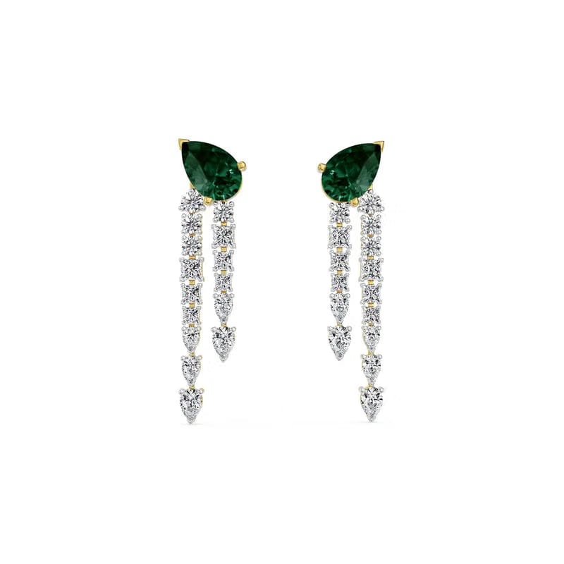 Empress Dewdrop Lab Grown Diamond Necklace Set