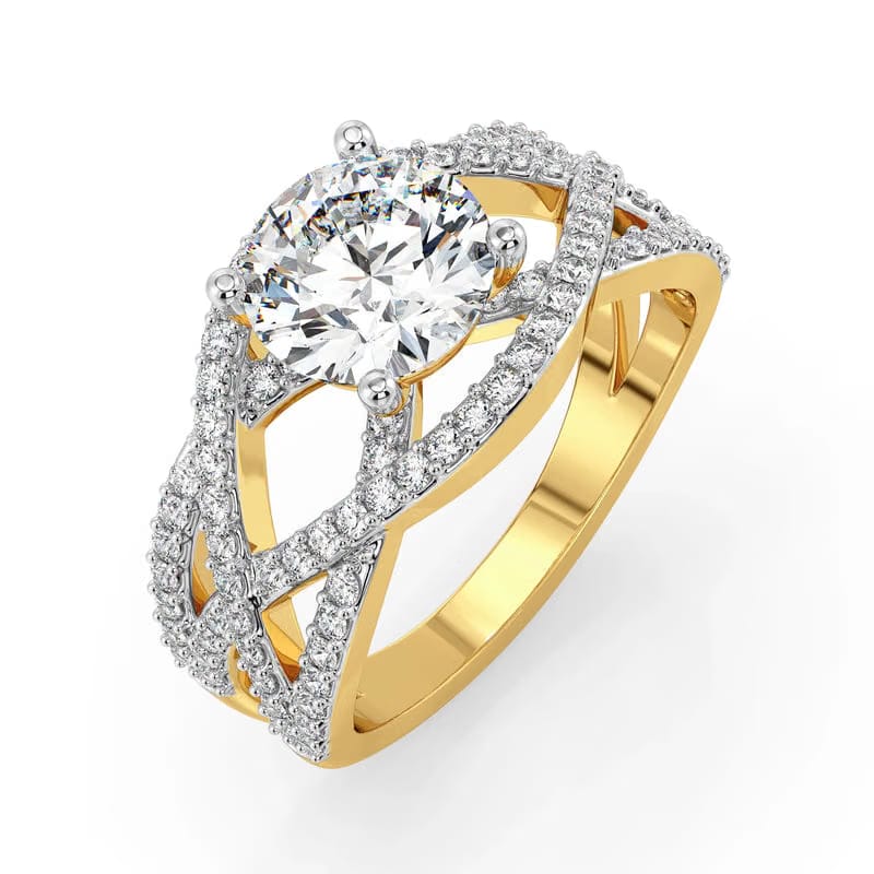 Enchanté Rose Lab Grown Diamond Ring