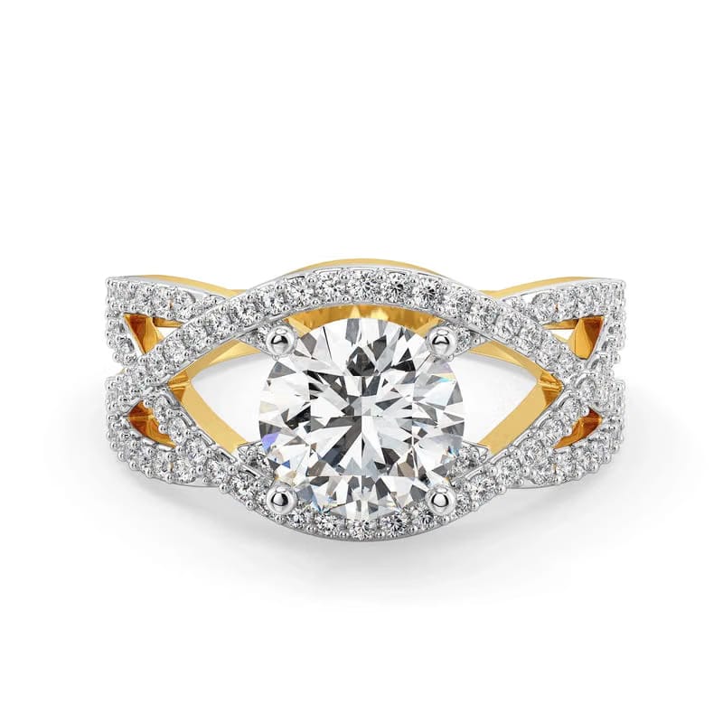 Enchanté Rose Lab Grown Diamond Ring 9KT