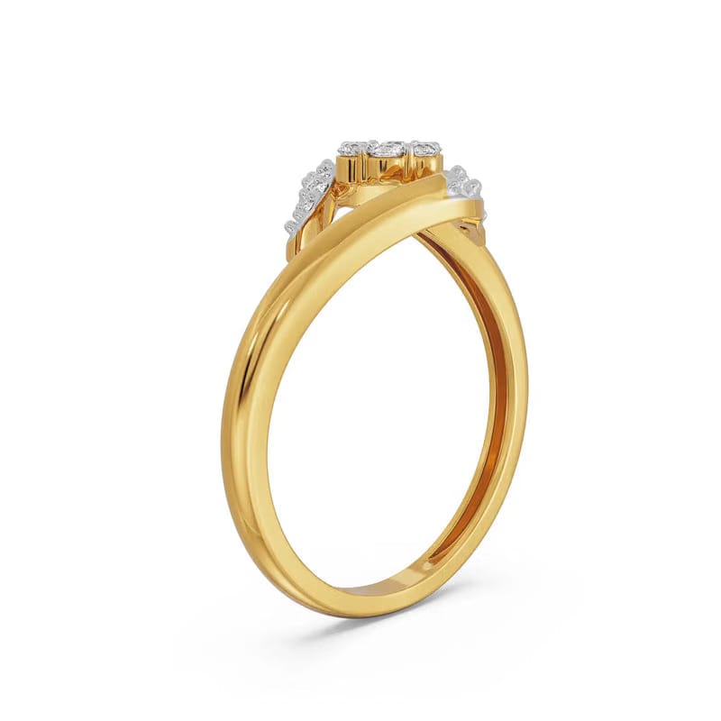 Enchanted Floral Lab Grown Diamond Ring