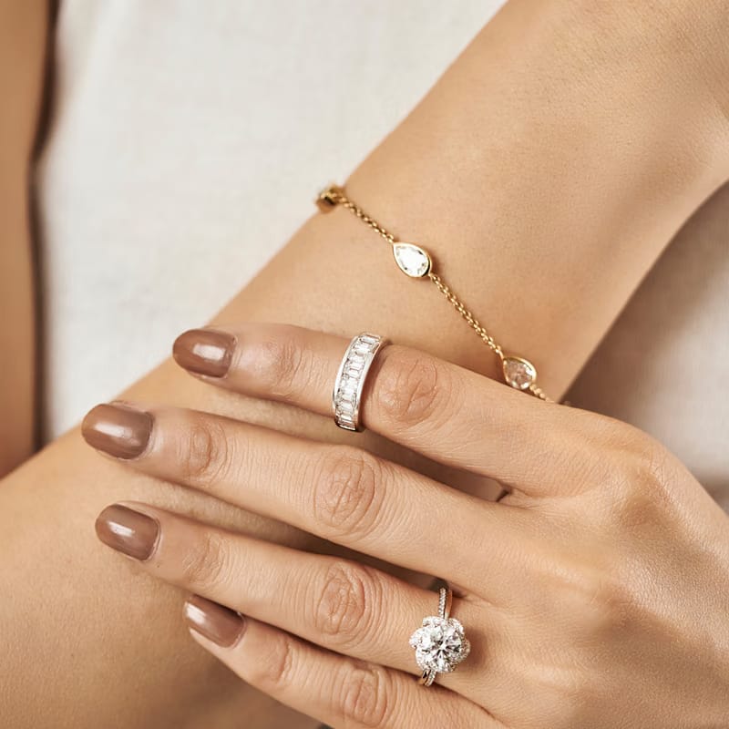 Entwine Lab Grown Diamond Ring_in_stock