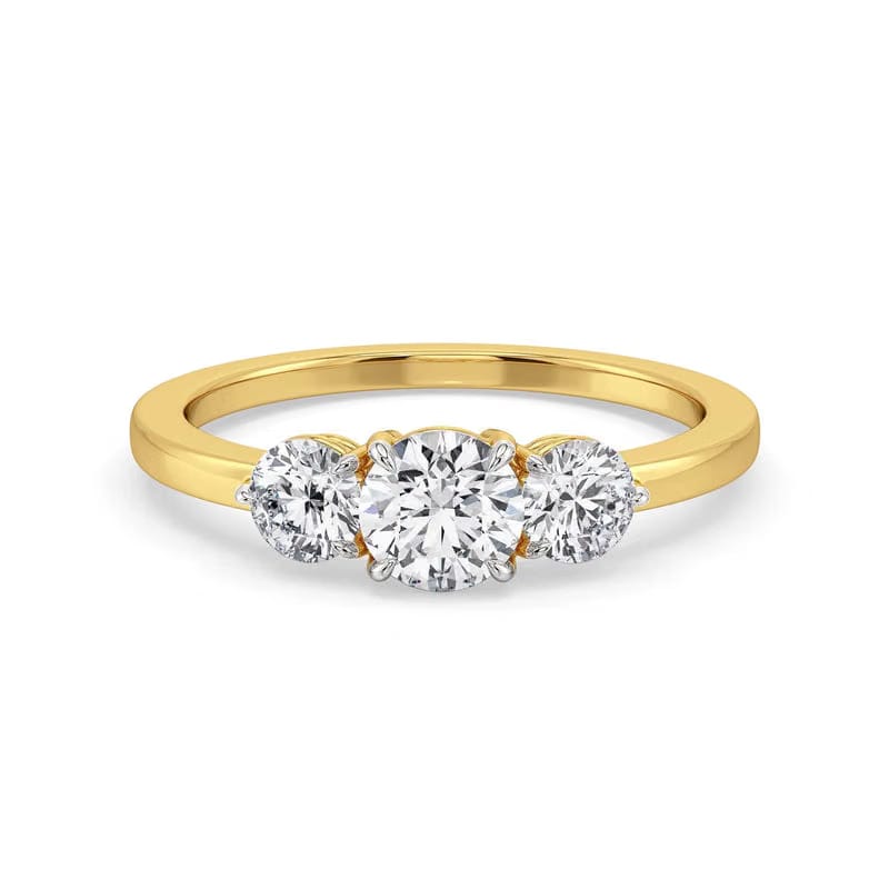 Eterna Trio Lab Grown Diamond Ring