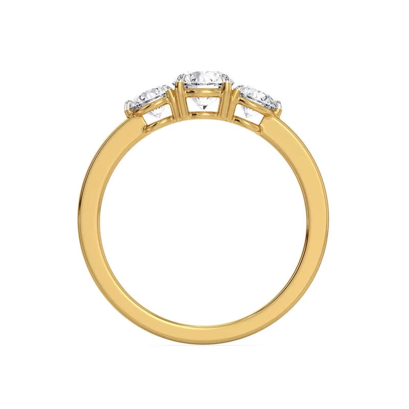 Eterna Trio Lab Grown Diamond Ring