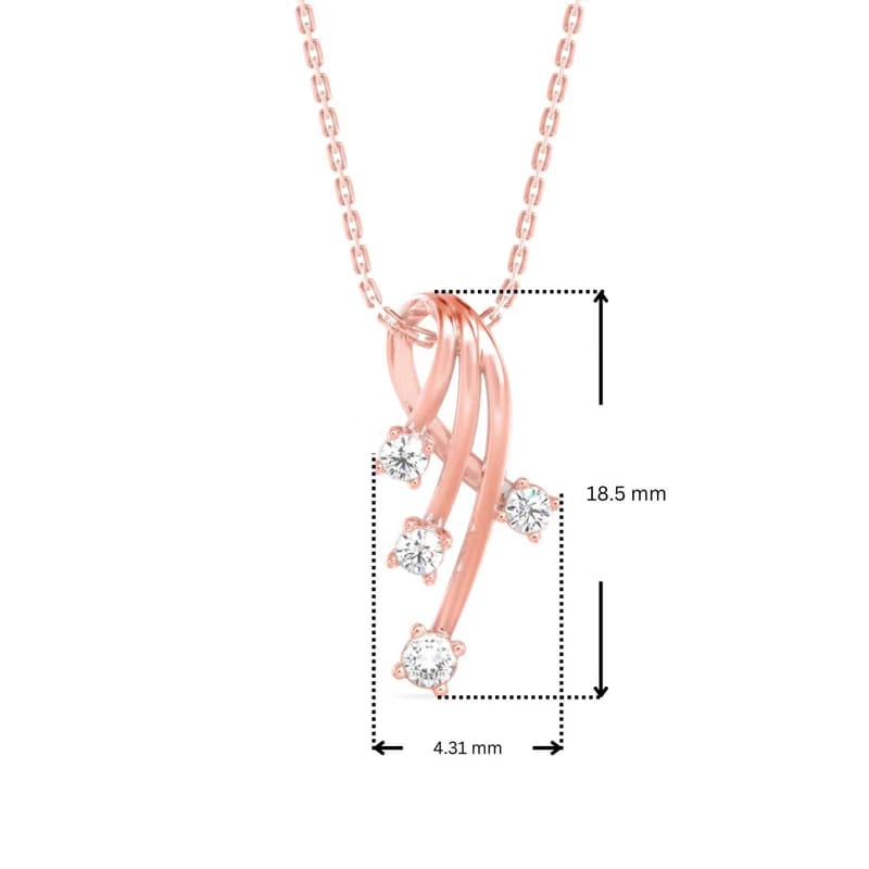 Eternal Charm Lab Grown Diamond Pendant