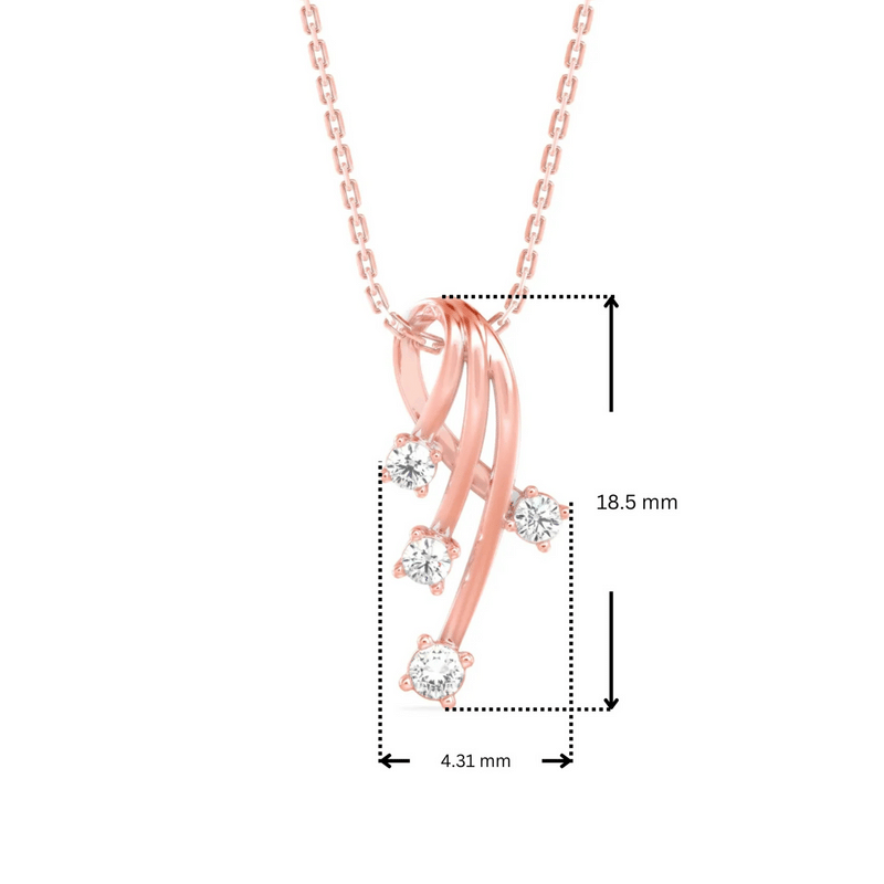 Eternal Charm Lab Grown Diamond Pendant_in-stock