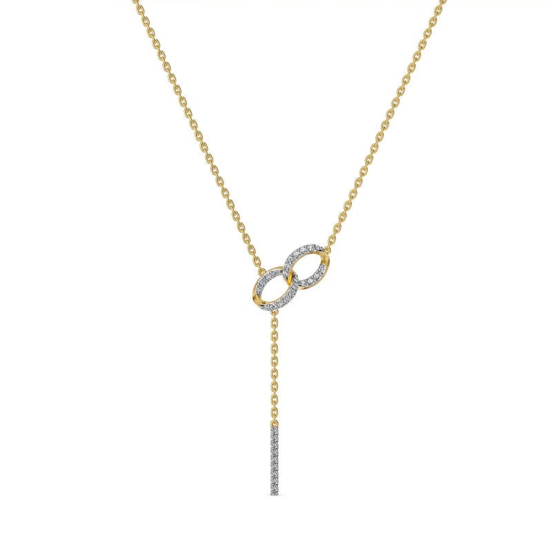 Eternal Link Infinity Lab Grown Diamond Necklace