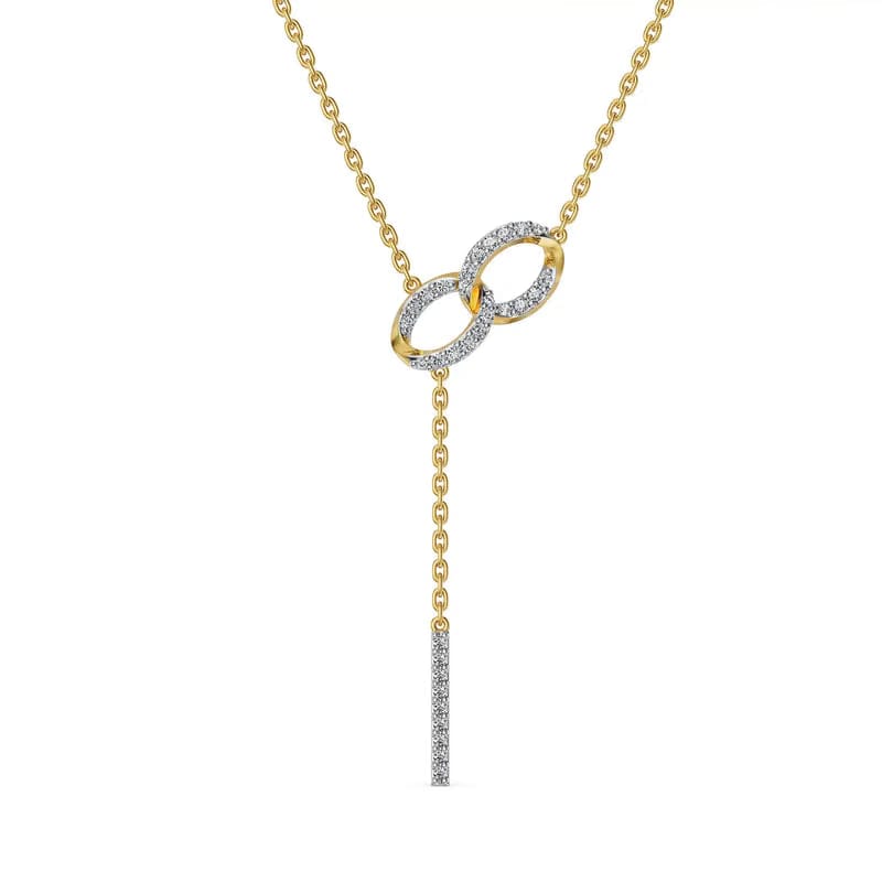 Eternal Link Infinity Lab Grown Diamond Necklace