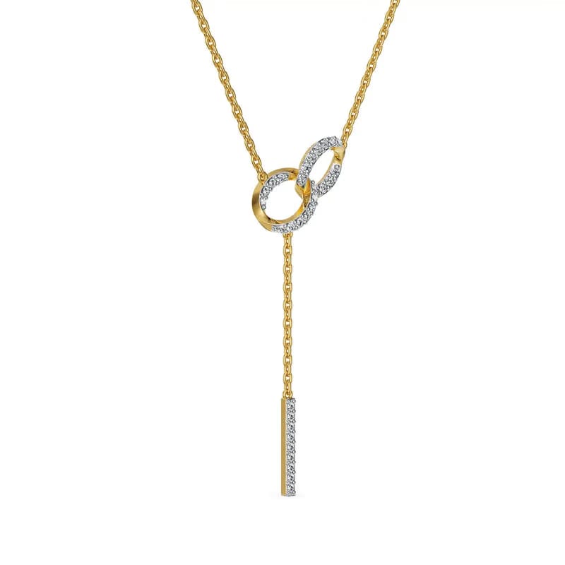 Eternal Link Infinity Lab Grown Diamond Necklace