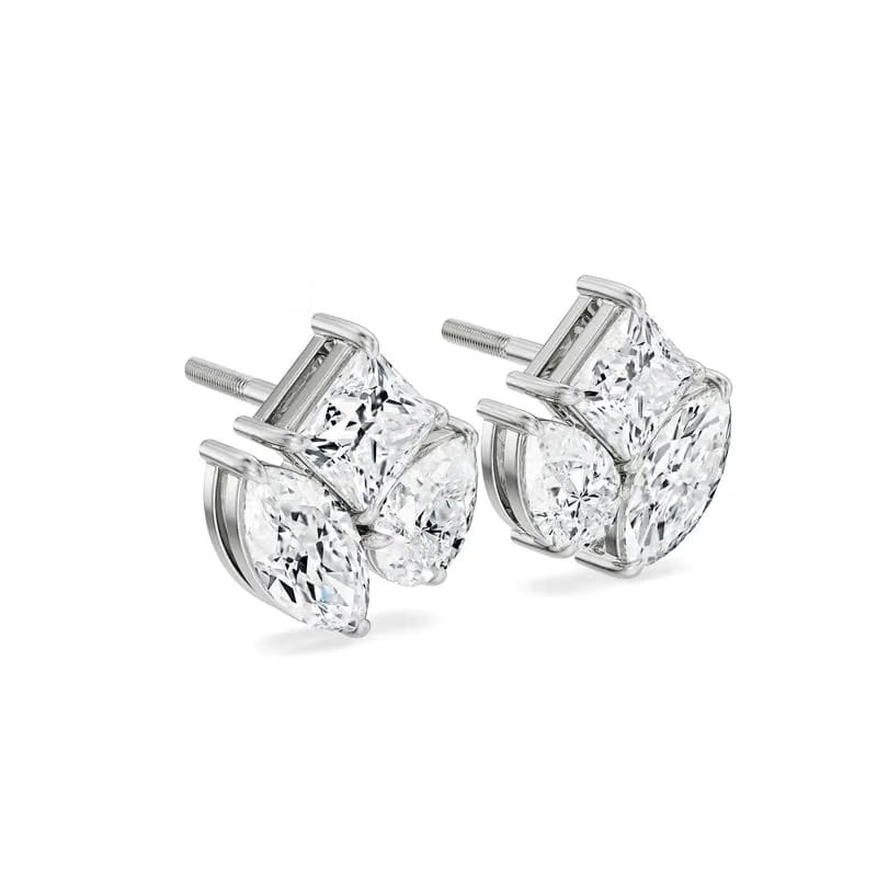 Eternal Trio Lab Grown Diamond Studs