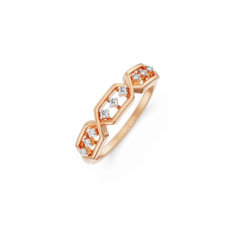 Eternally Linked Diamond Band
