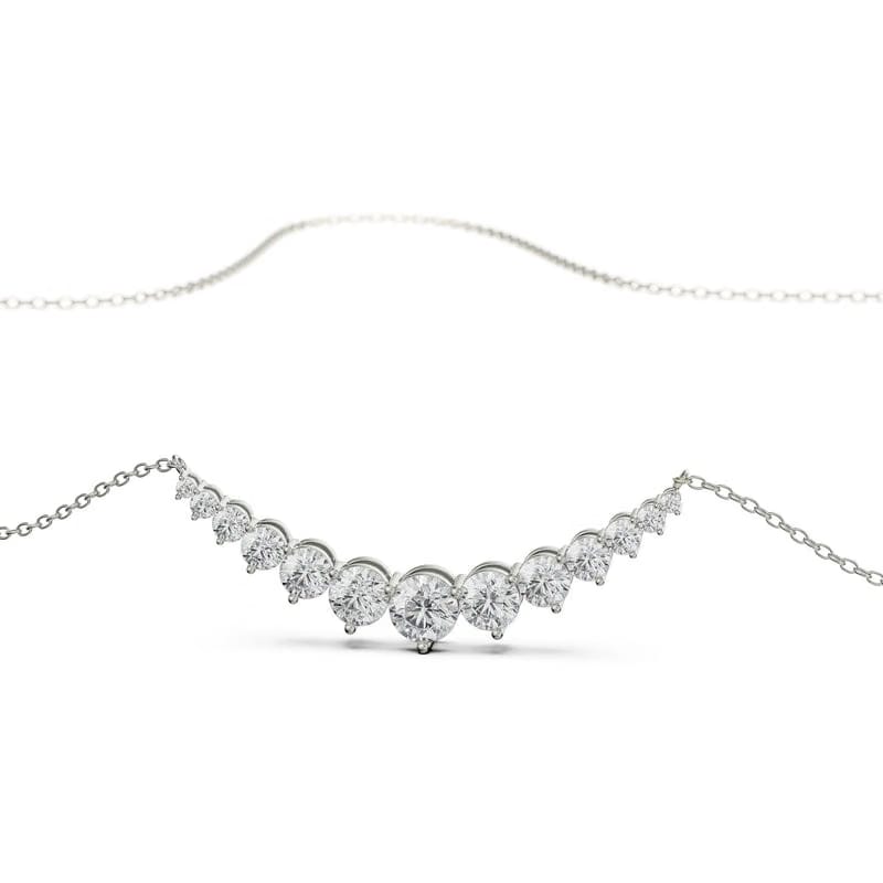 Eternity Round Lab Grown Diamond Necklace