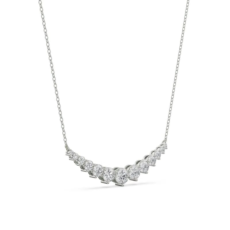 Eternity Round Lab Grown Diamond Necklace