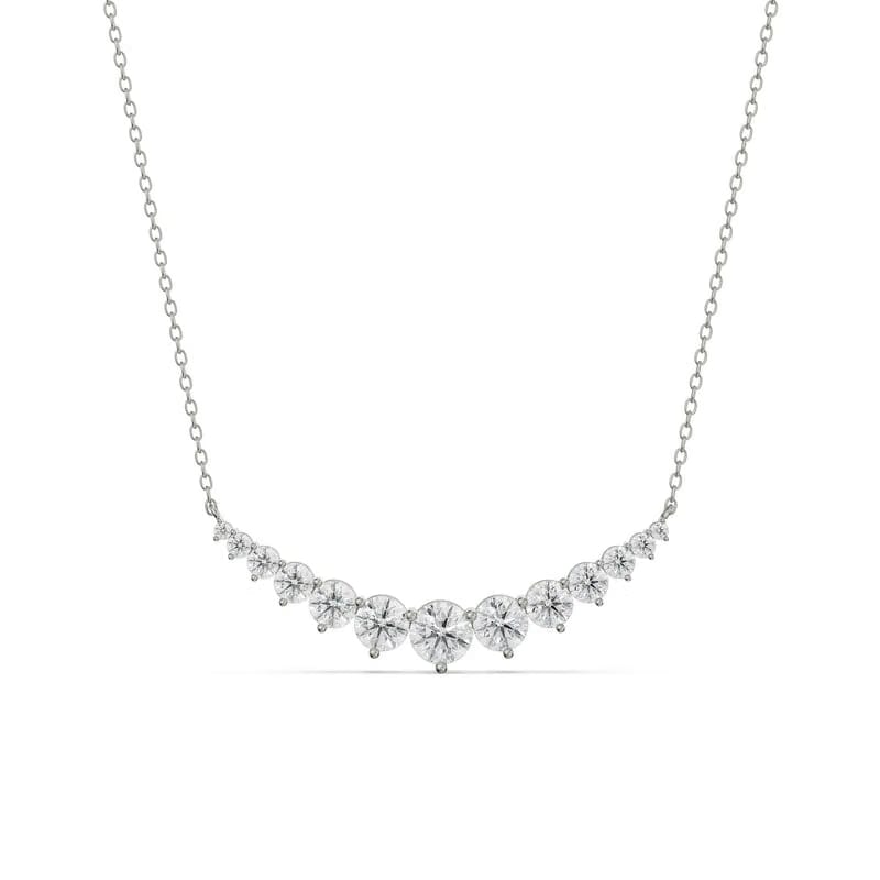 Eternity Round Lab Grown Diamond Necklace 9KT