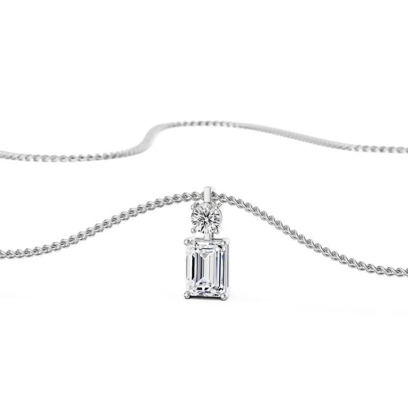 Ethereal Radiance Lab Grown Diamond Pendant