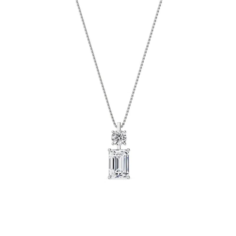 Ethereal Radiance Lab Grown Diamond Pendant 9KT