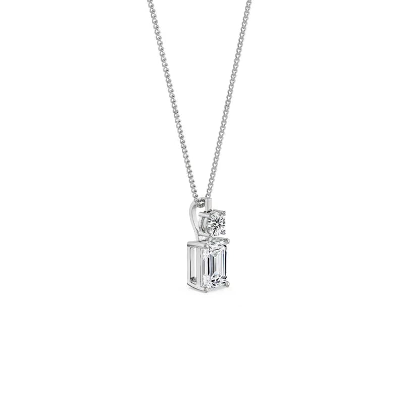 Ethereal Radiance Lab Grown Diamond Pendant 9KT