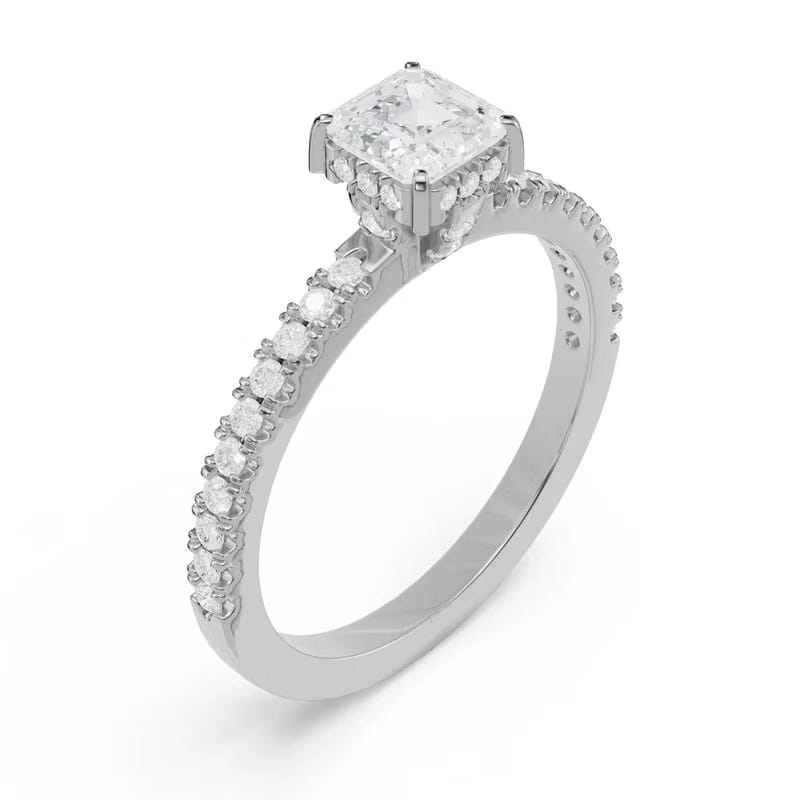 Ethreal Lab Diamond Engagement Ring for Her 9KT