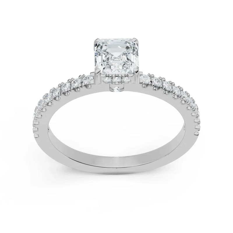 Ethreal Lab Diamond Engagement Ring for Her 9KT