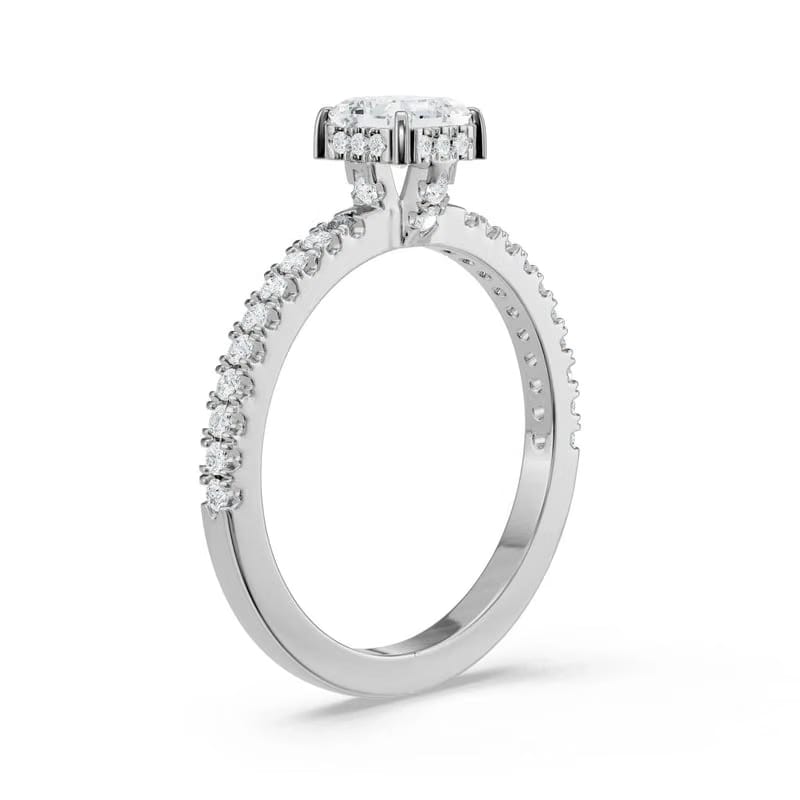 Ethreal Lab Diamond Engagement Ring for Her 9KT