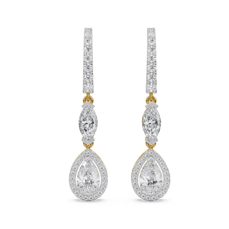 Euphoric Lab Grown Diamond Drop Earrings 9KT