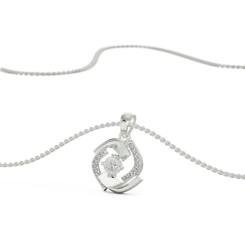 Evil Eye Lab Grown Diamond Pendant