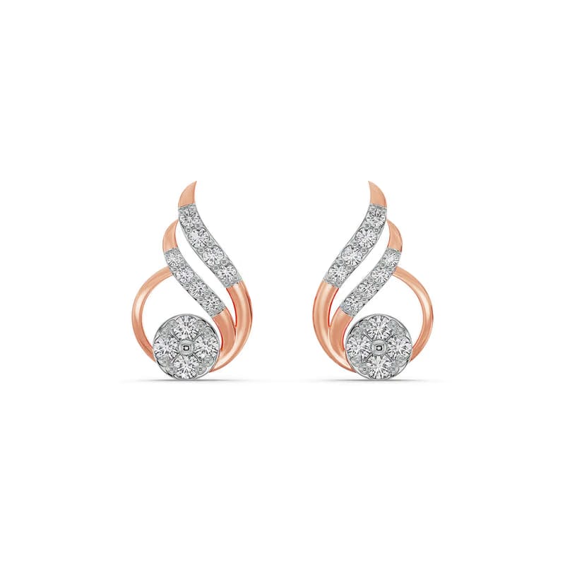 Fern Lab Grown Diamond Earrings