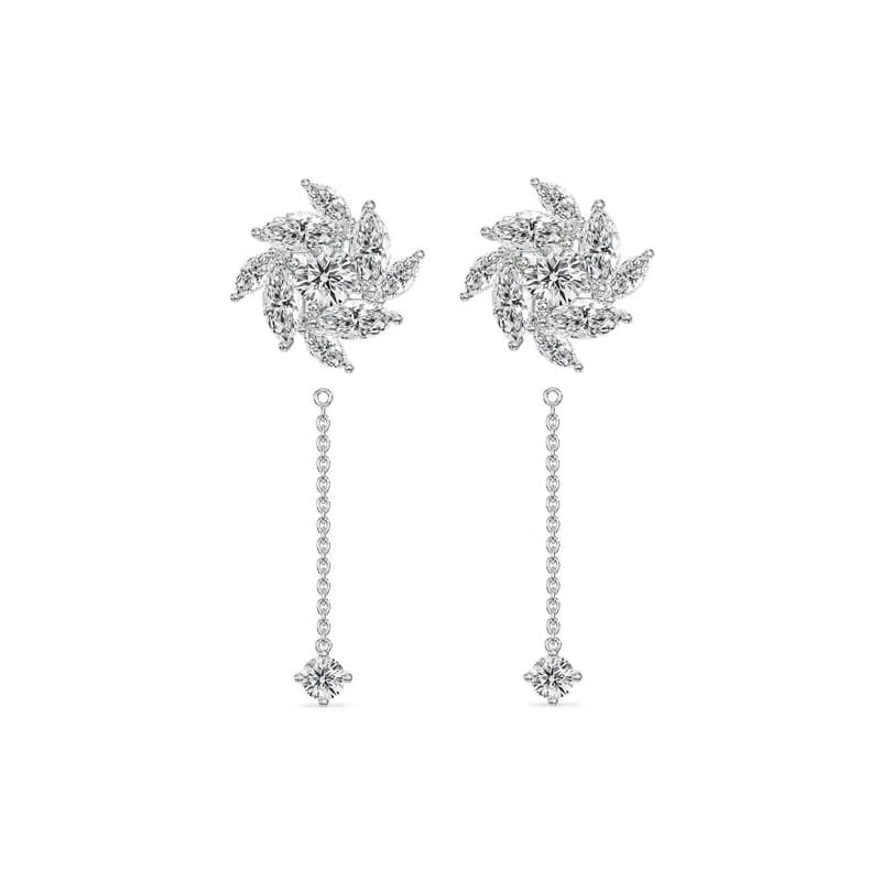 Fiery Fling Lab Grown Diamond Earrings