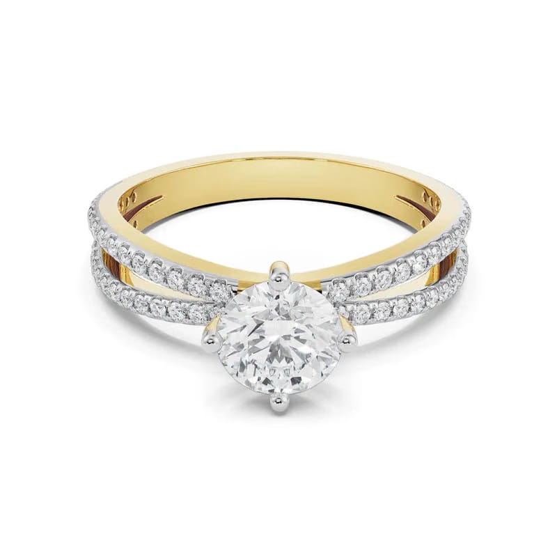Finley Lab Diamond Solitaire Engagement Ring