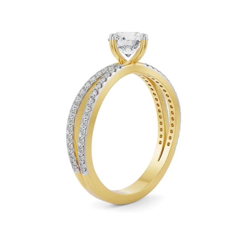 Finley Lab Diamond Solitaire Engagement Ring 9KT